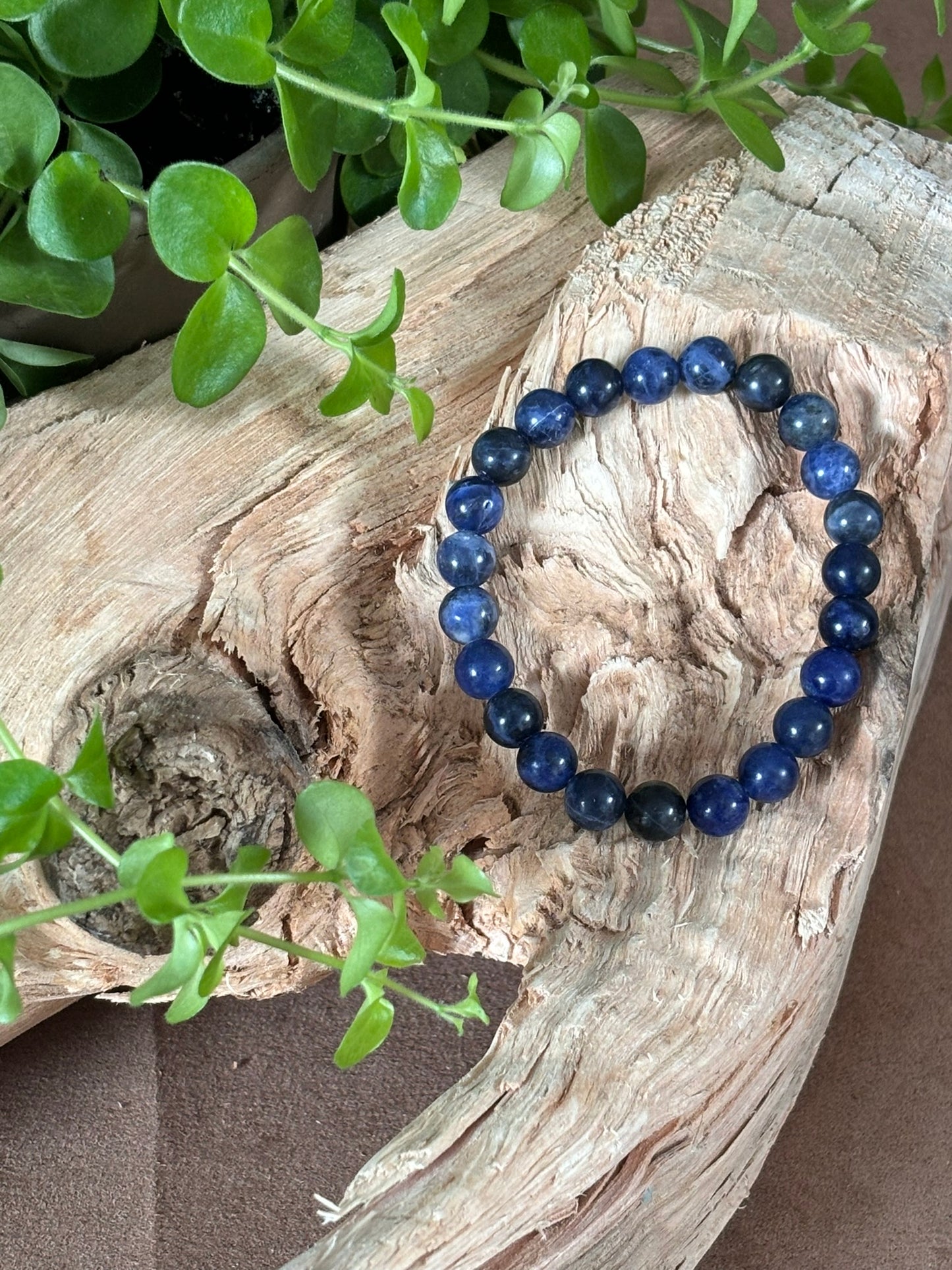 Sodaliet armband 8mm