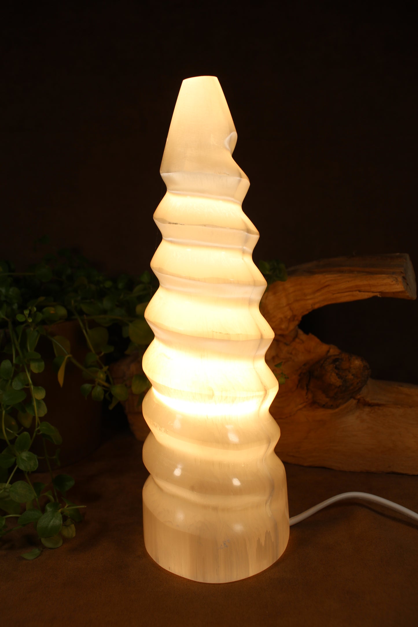 Selenietlamp spiraal – 25 cm