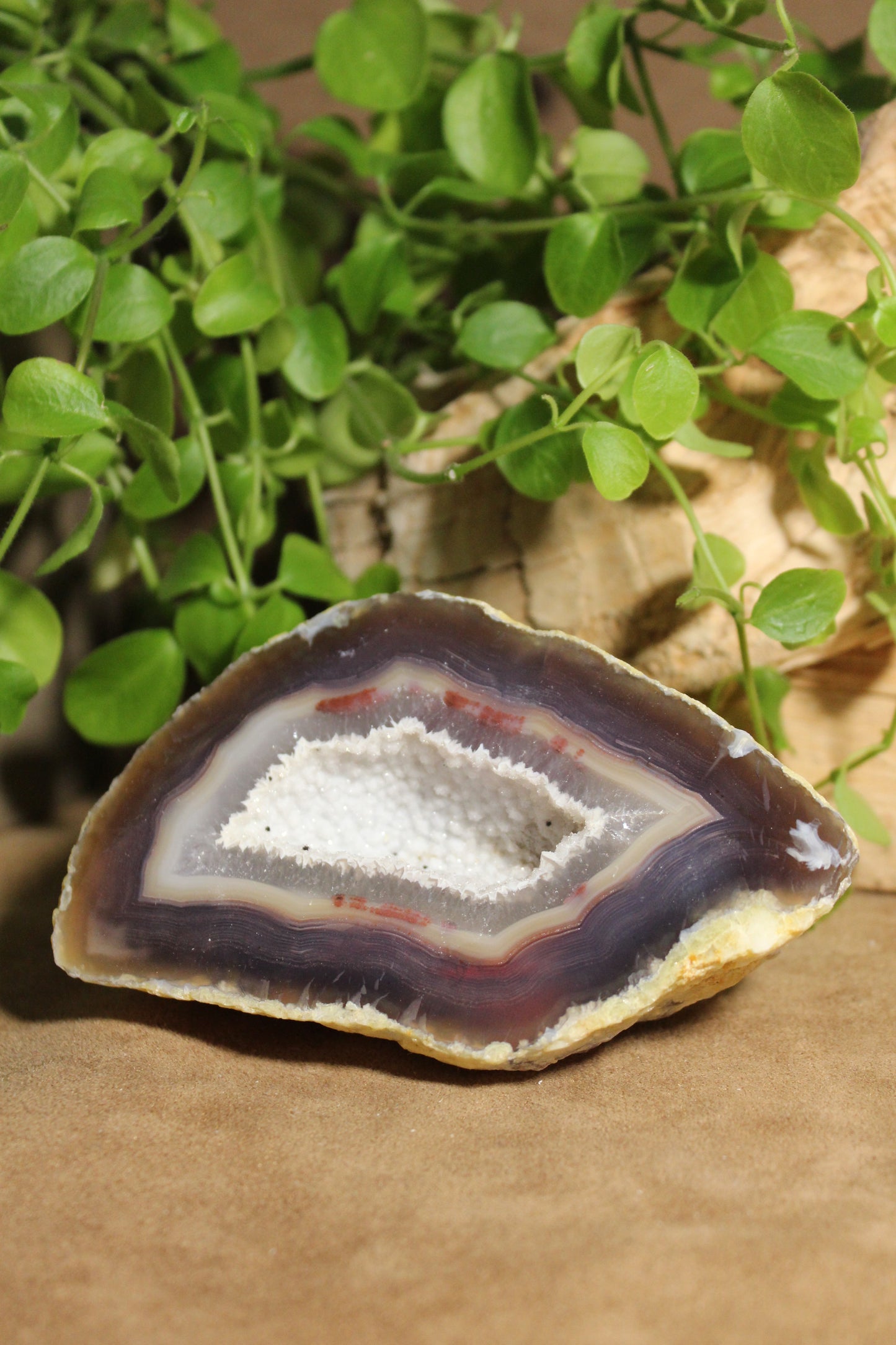 Agaat geode set