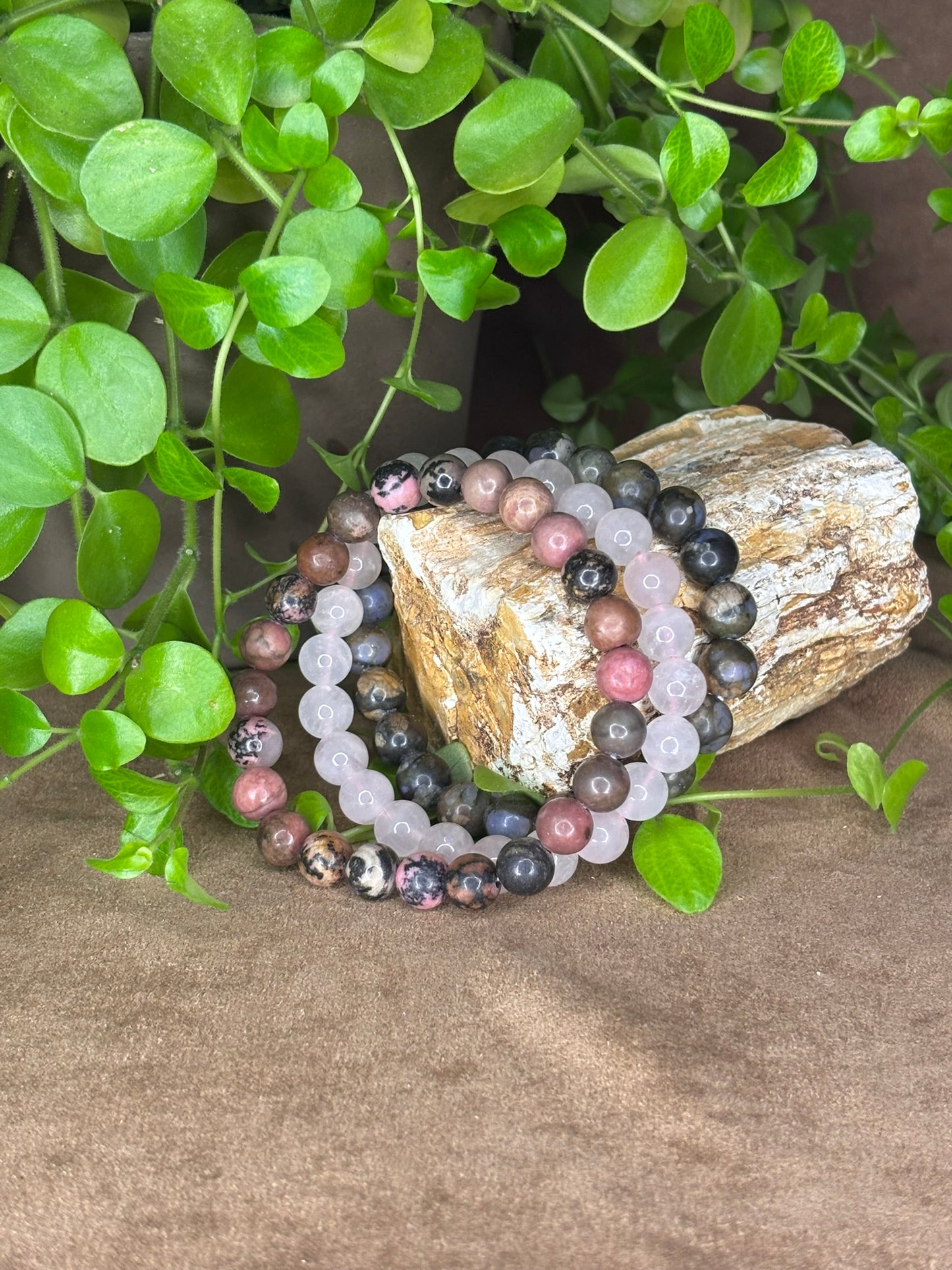 Armbanden set roze