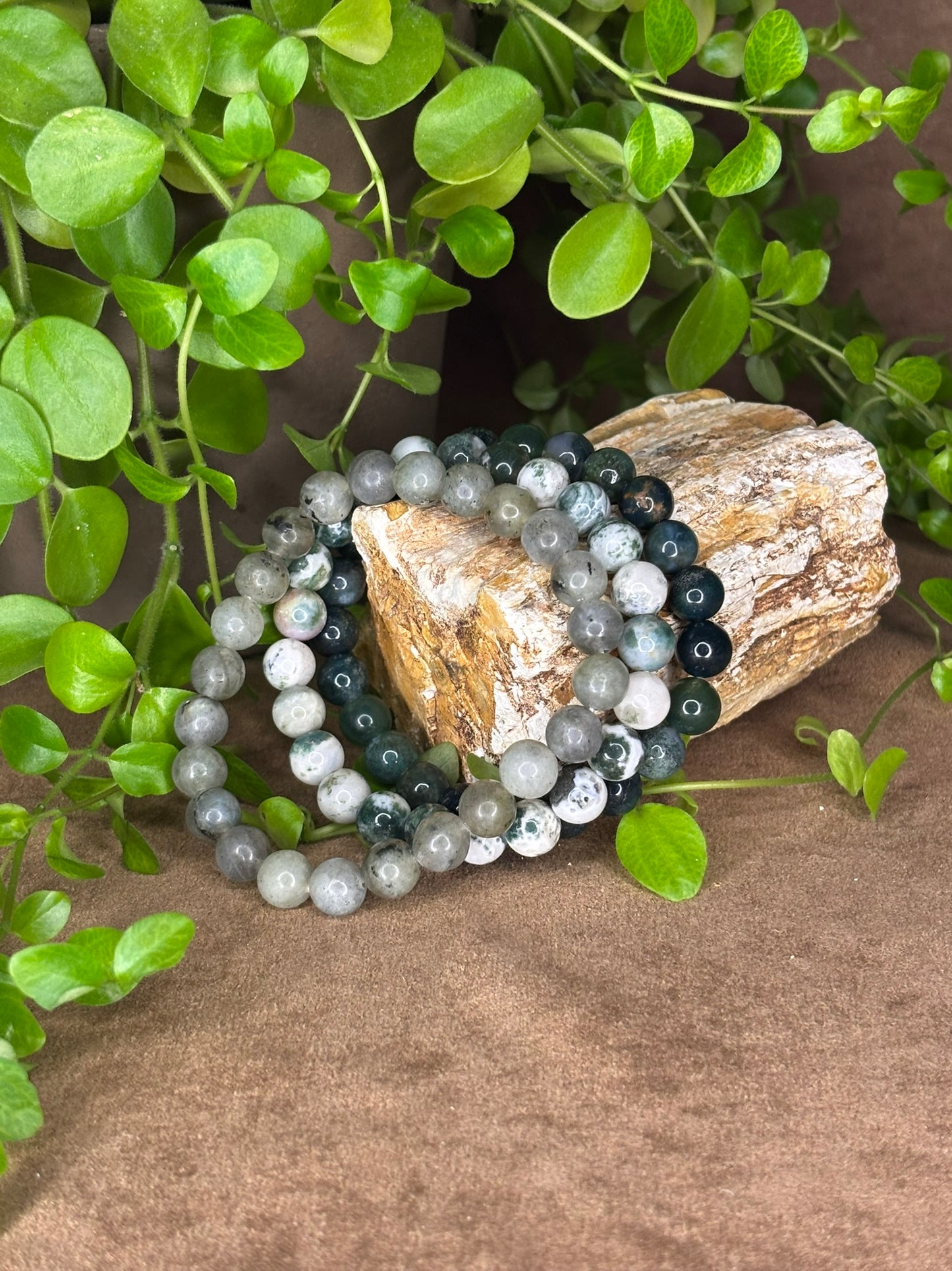 Armbanden set groen