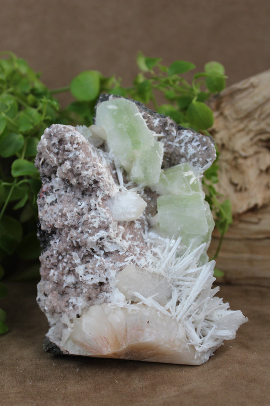 Apofyliet met stilbiet en scoleciet