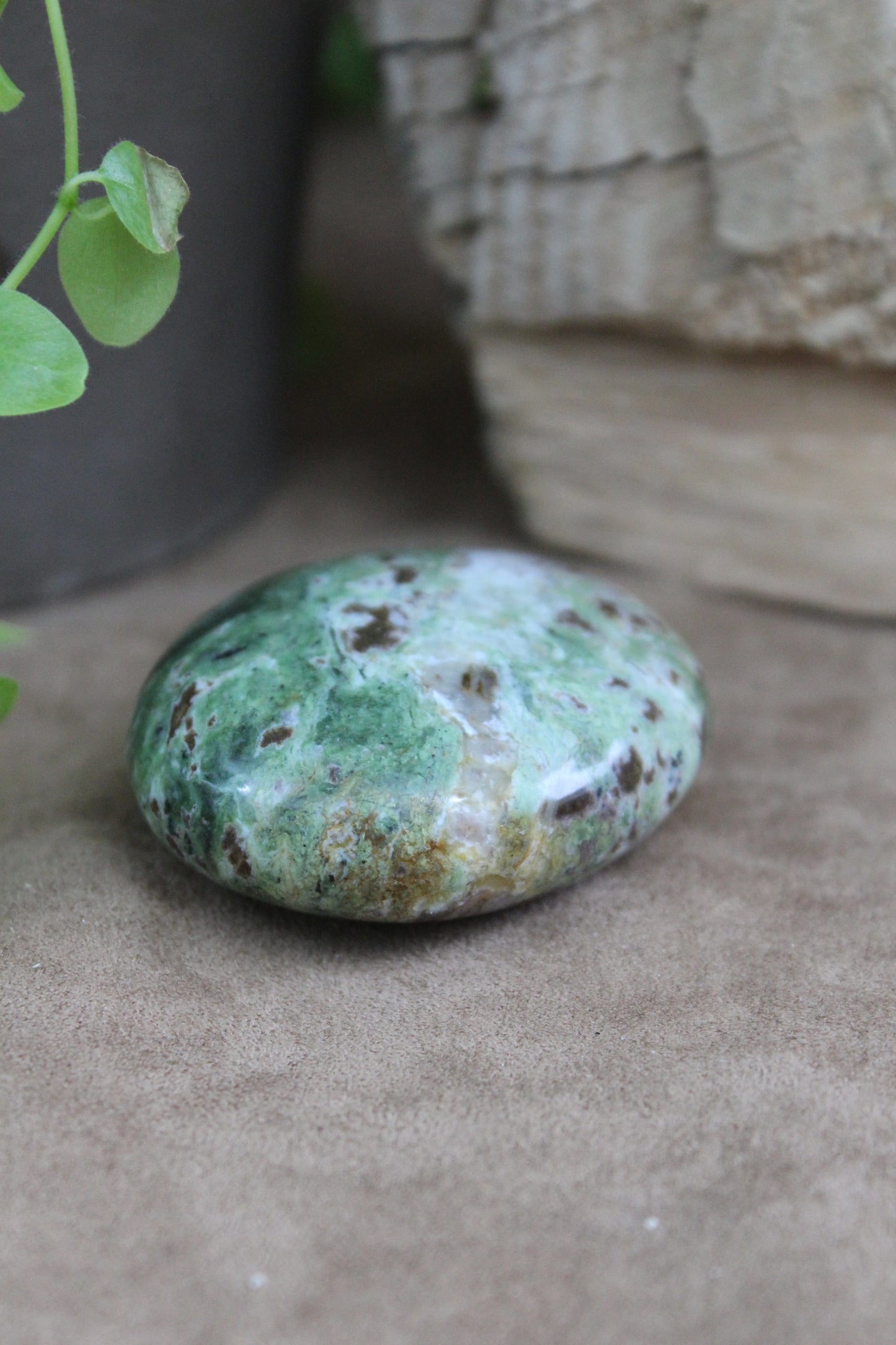 Chrysocolla handsteen