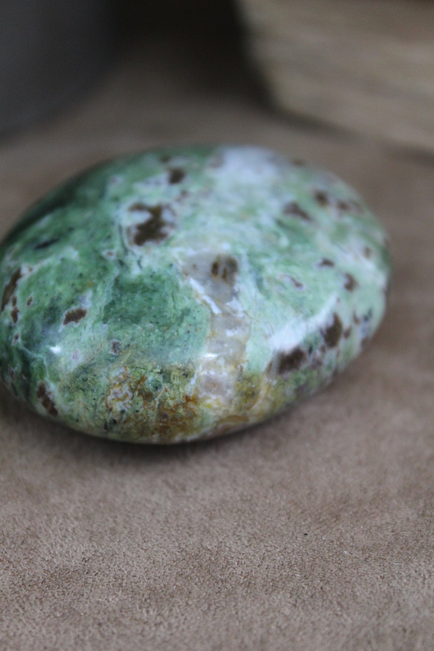 Chrysocolla handsteen