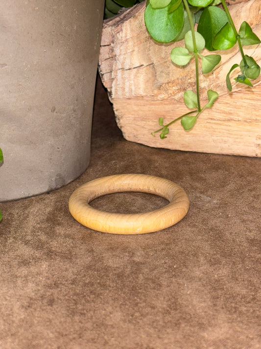 Houten ring houder